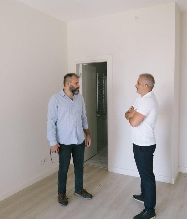 Modern home interior with professional renovation work completed